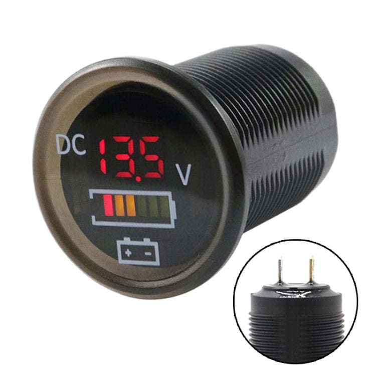 12 / 24V Car / Boat Battery Measurement Meter 5-30V Voltage and Electricity Meter, 5-30V Voltage ...