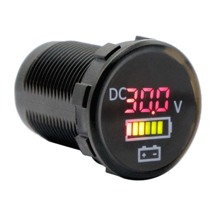 12 / 24V Car / Boat Battery Measurement Meter 5-30V Voltage and Electricity Meter, 5-30V Voltage ...