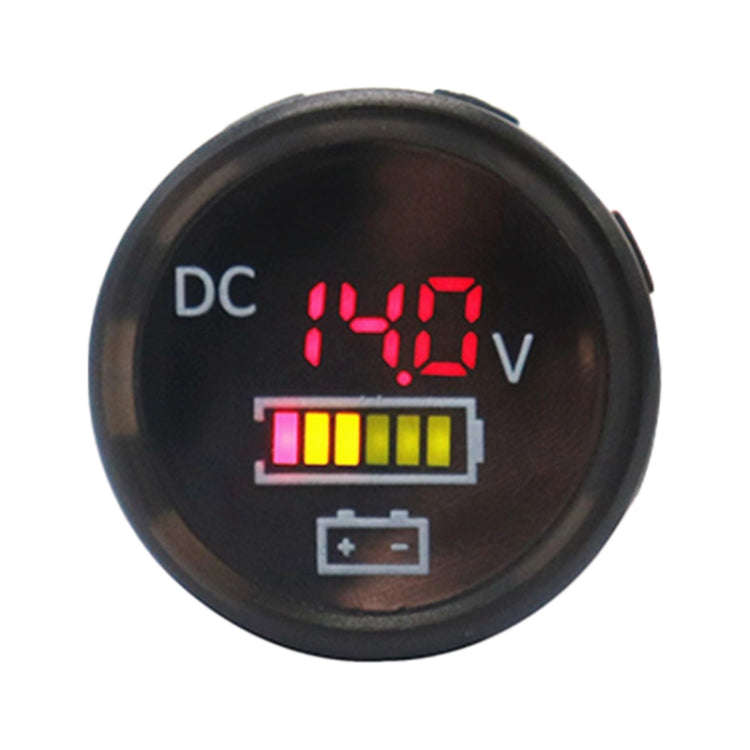 12 / 24V Car / Boat Battery Measurement Meter 5-30V Voltage and Electricity Meter, 5-30V Voltage ...
