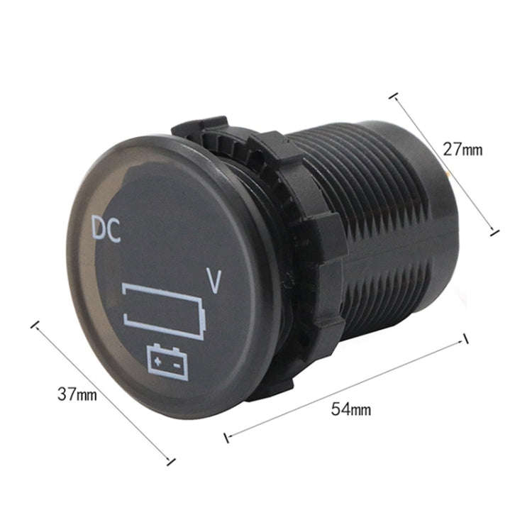 12 / 24V Car / Boat Battery Measurement Meter 5-30V Voltage and Electricity Meter, 5-30V Voltage ...