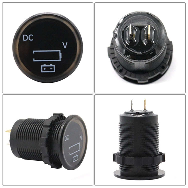 12 / 24V Car / Boat Battery Measurement Meter 5-30V Voltage and Electricity Meter, 5-30V Voltage ...