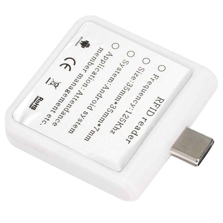 Type-C 125K RFID OTG Imitation Keyboard Phone Reader, Type-C 125K