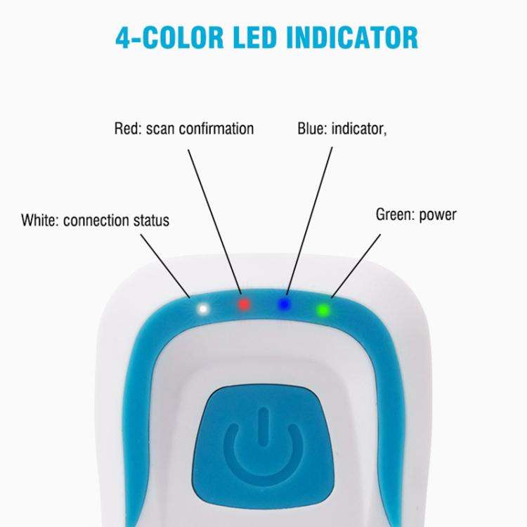 125KHz ID Card Reader Bluetooth RFID 1D/2D Code Scanning Access Control Key, 125KHz
