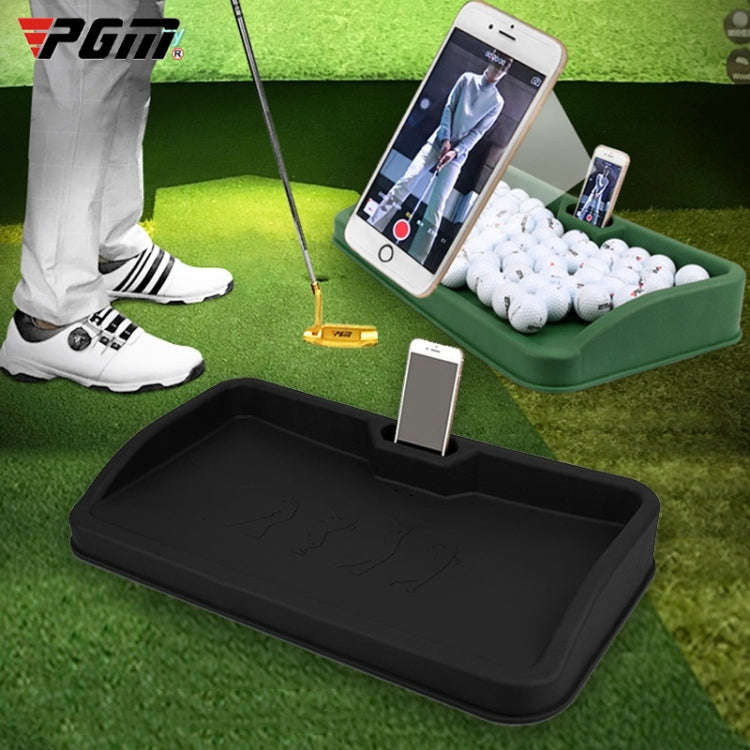 PGM Golf Service Box with Phone Stand, Capacity: about 100 Balls(Color:Green Size:Character Patte...