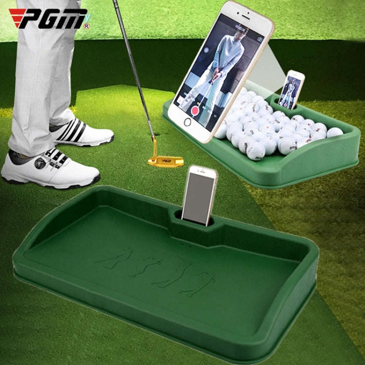 PGM Golf Service Box with Phone Stand, Capacity: about 100 Balls(Color:Green Size:Character Patte...