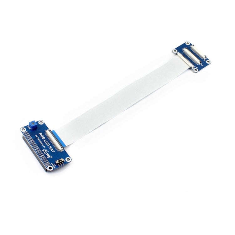 Waveshare 5.0 inch 800x480 IPS Display for Raspberry Pi, DPI interface, No Touch, 5.0 inch No Touch