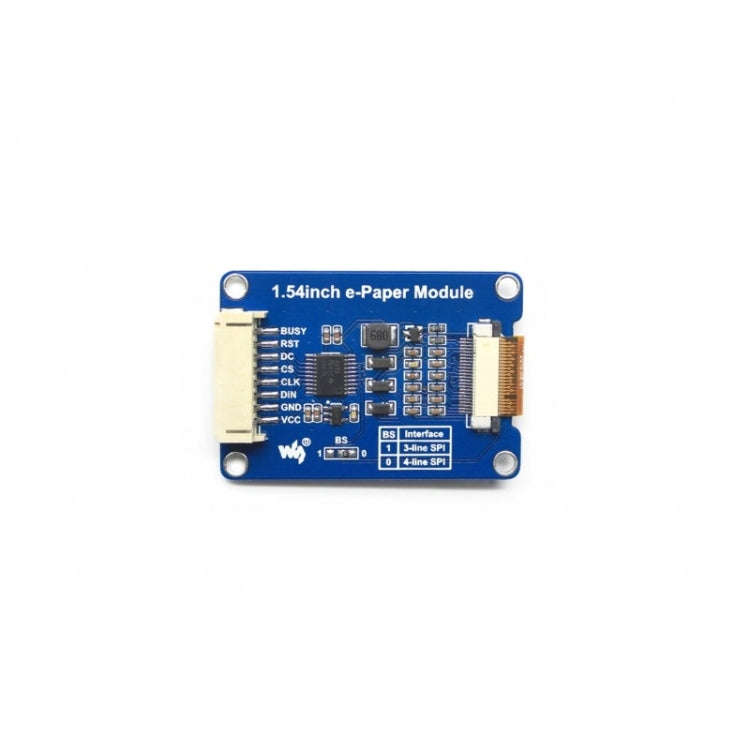 Waveshare 1.54 inch 200x200 E-Ink Display Module, 12955