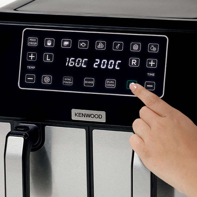 Kenwood Dual Airfryer, 8L, HFM75.000MB