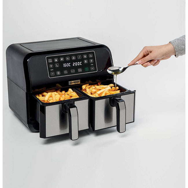 Kenwood Dual Airfryer, 8L, HFM75.000MB