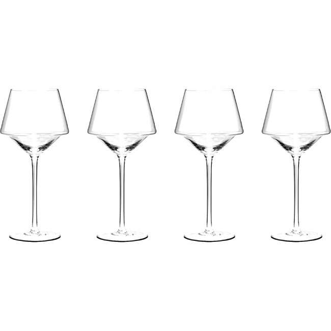 Carrol Boyes Edge Wine Glasses, Set Of 4