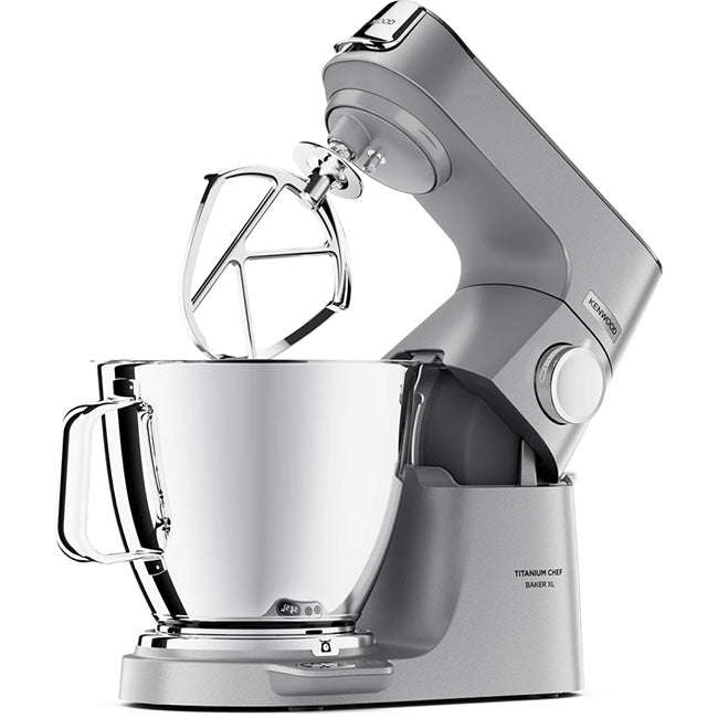 Kenwood Titanium Chef Baker Stand Mixer Mega Pack, KVL85.704SI