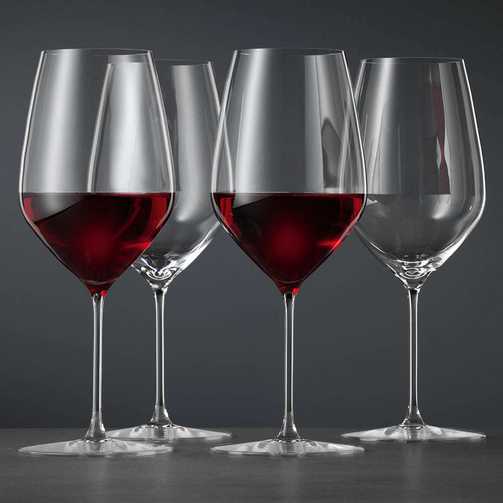 Spiegelau Hi-Lite Burgundy Wine Glasses, Set of 4