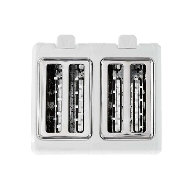 Mellerware Eco Max White 4 Slice Toaster
