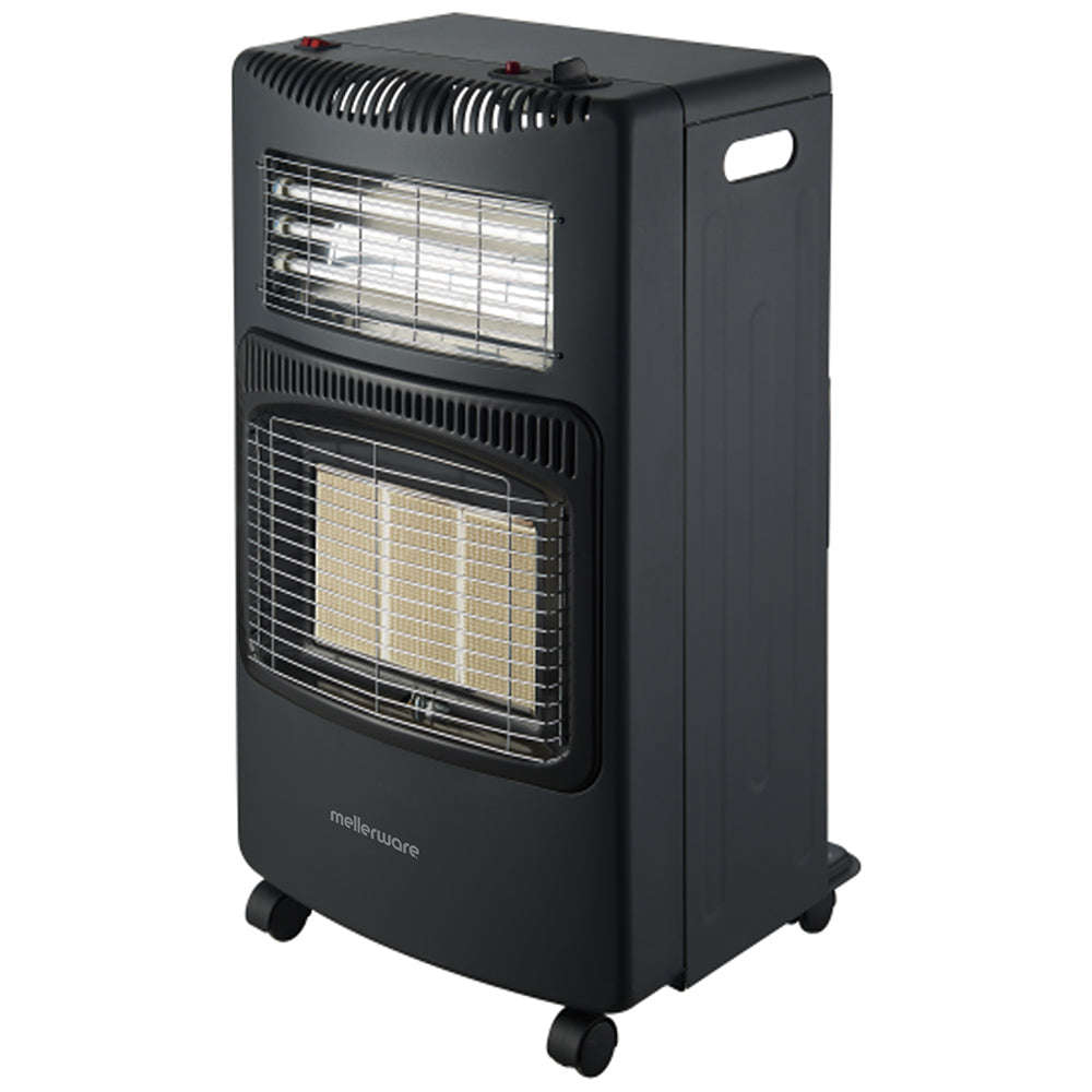Mellerware Hybrid 3 Panel Folding Gas & Electric Heater