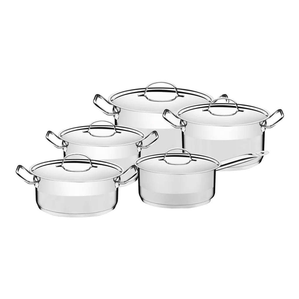 Tramontina Professional Stainless Steel Cookware Set, 10pc
