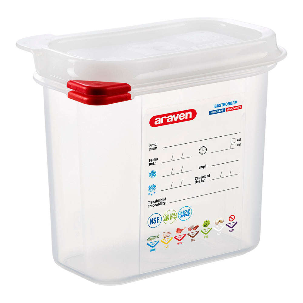 Araven Gastronome Professional Airtight Storage Container, 1.5L