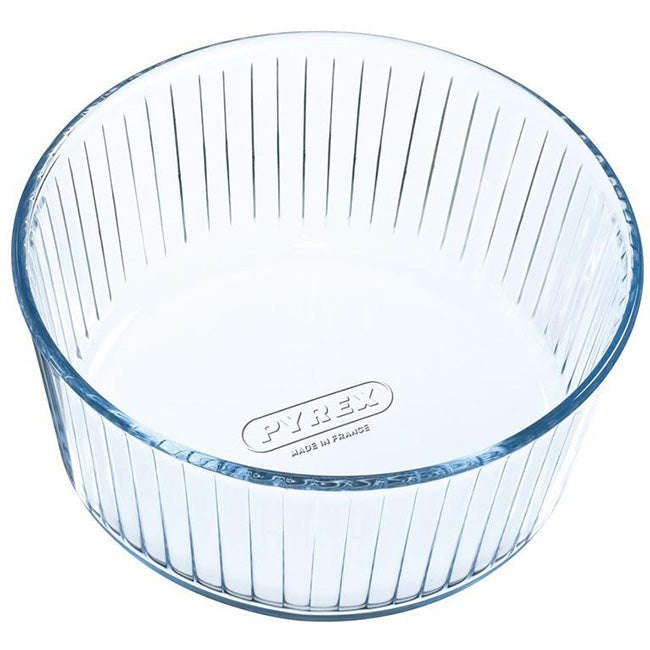 Pyrex Bake & Enjoy Glass Souffle Dish, 2.5L