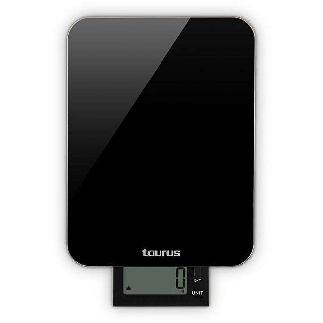 Taurus Black Digital Glass Kitchen Scale