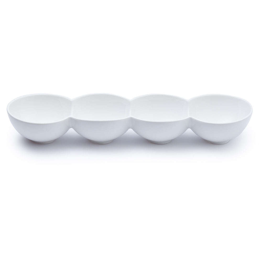 JAN Maison Blanche 4-Division Bowl, 34.5cm