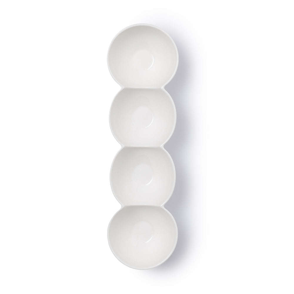 JAN Maison Blanche 4-Division Bowl, 34.5cm