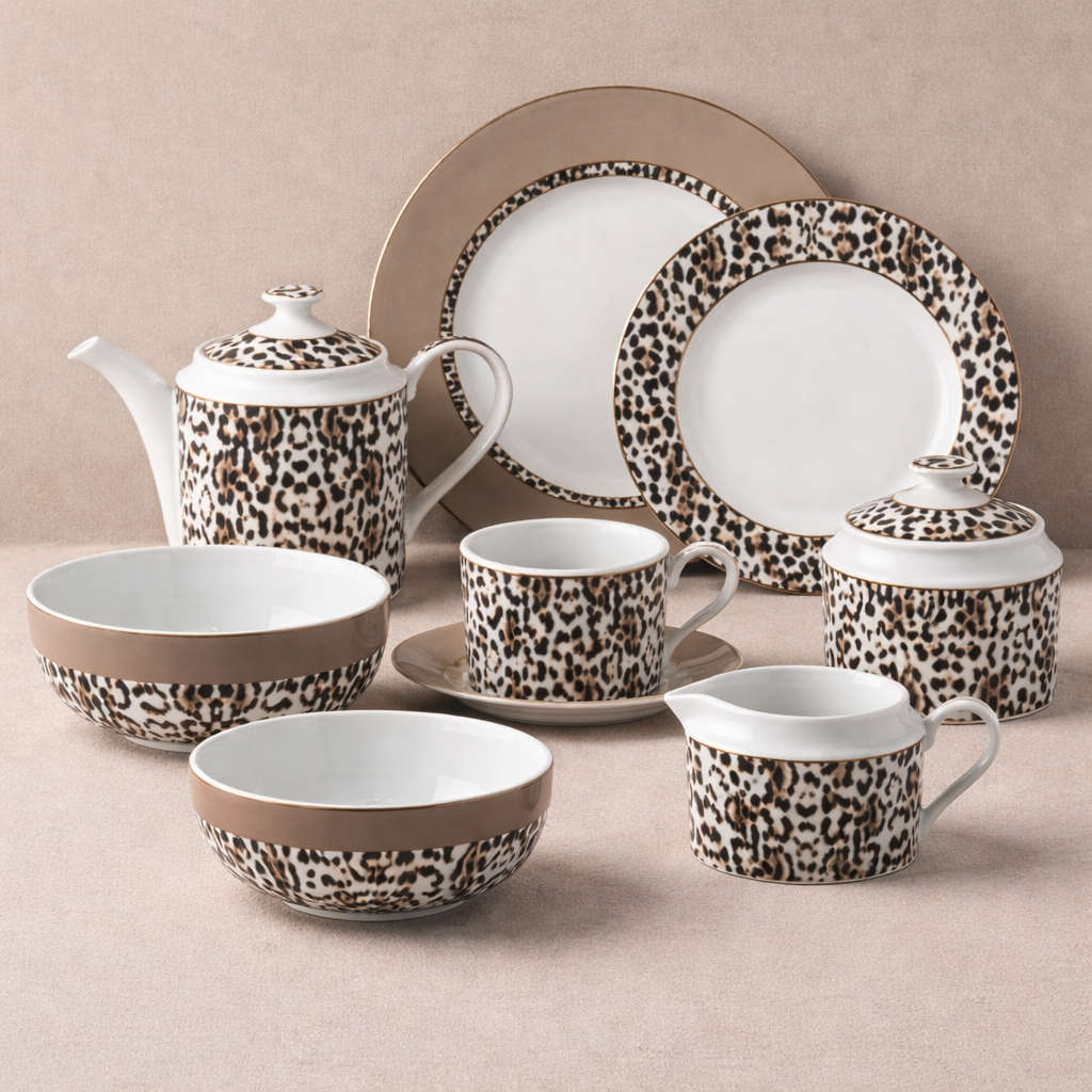 Jenna Clifford Leopard Cereal Bowl, 15cm