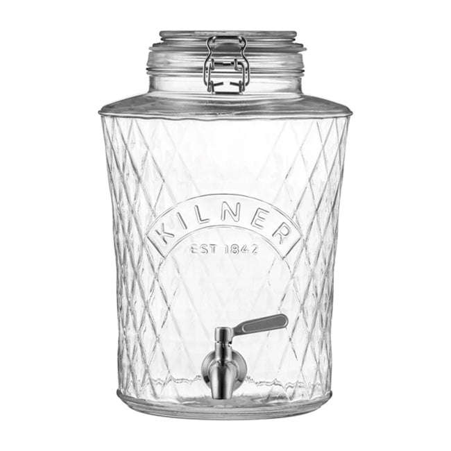 Kilner Diamond Beverage Dispenser, 5L