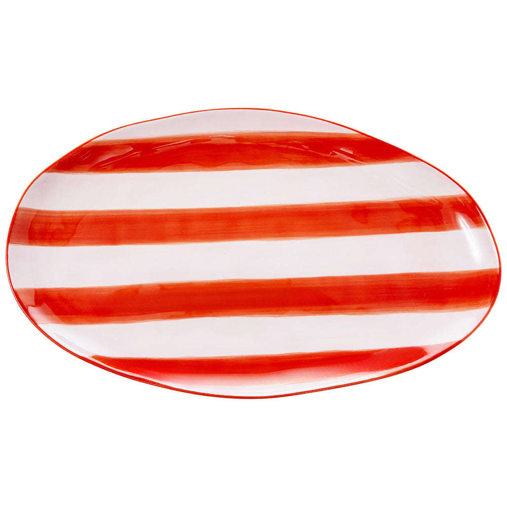 Olivia Princess Hand-Painted Oval Platter, 36.5cm