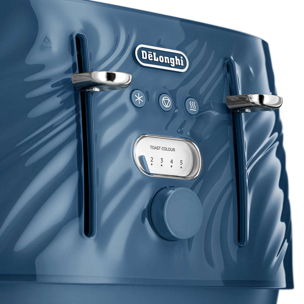 DeLonghi Ballerina Seta 4 Slice Toaster