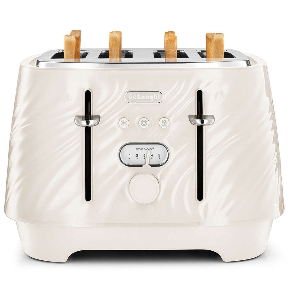 DeLonghi Ballerina Seta 4 Slice Toaster