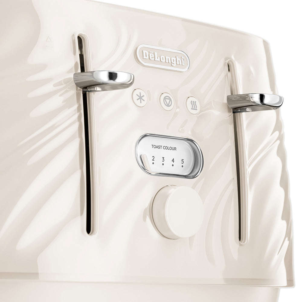 DeLonghi Ballerina Seta 4 Slice Toaster