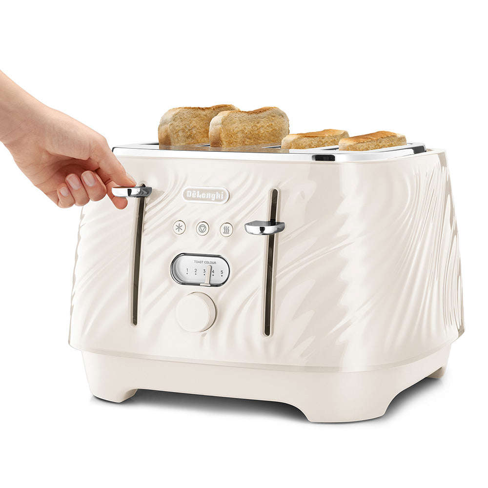 DeLonghi Ballerina Seta 4 Slice Toaster