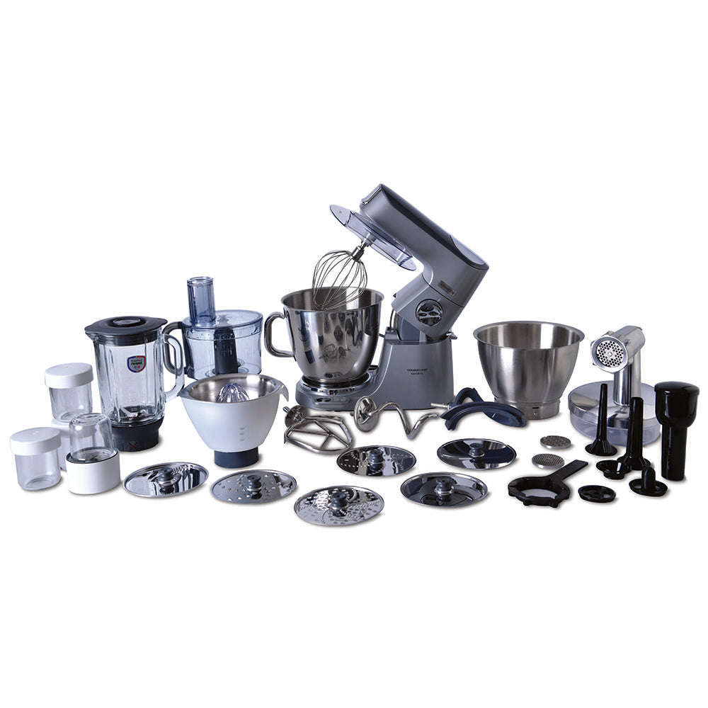 Kenwood Titanium Chef Baker Stand Mixer Mega Pack, KVL85.704SI