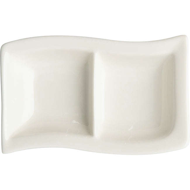 Galateo Square 2 Division Mini Serving Dish