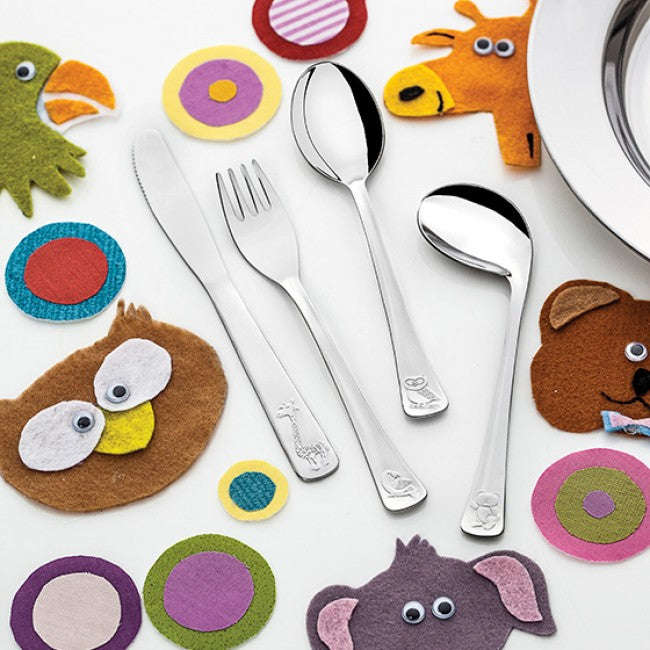 Tramontina Baby Children's Cutlery Set, 4pc
