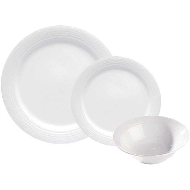 Noritake Arctic White Dinner Set, 12pc