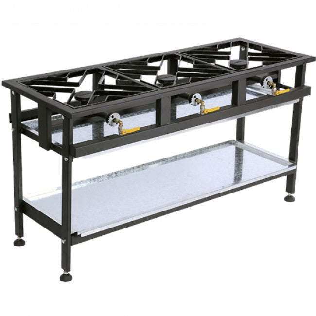 Anvil 3 Burner Gas Boiling Table, Straight