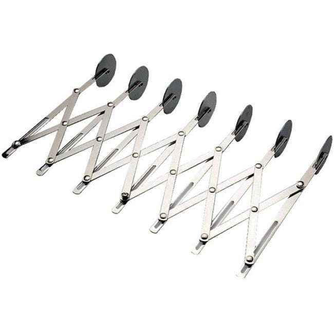 B's Caterware 7 Wheel Expandable Dough Cutter, Fluted