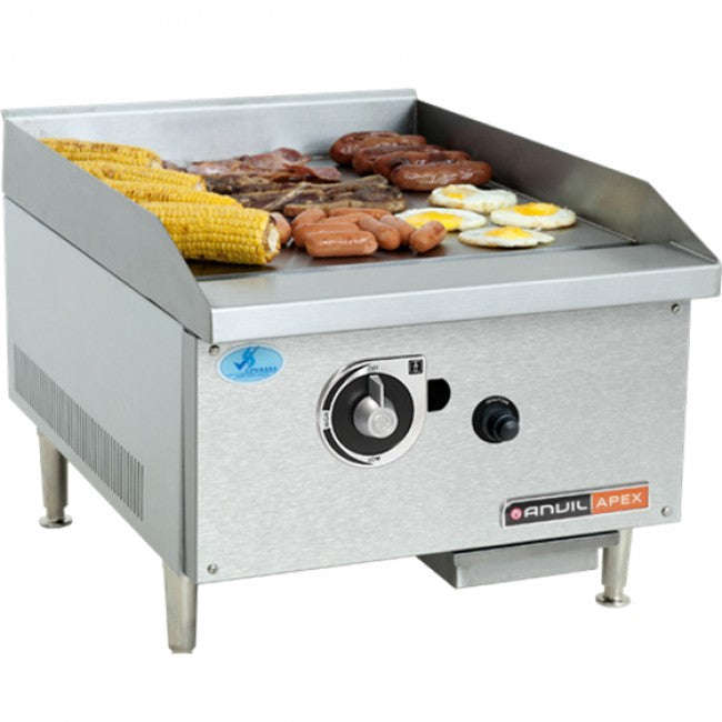 Anvil Premier Gas Flat Top Griller, 40cm
