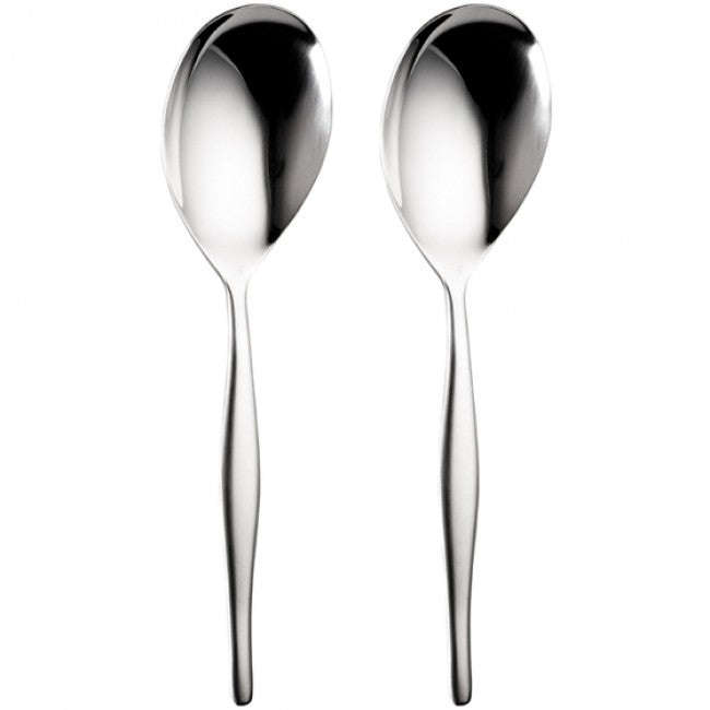 Eetrite Slimline Table Serving Spoon Set, Set Of 2