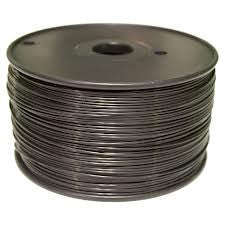 Black ABS 3D Printer Filament 1.75mm 1kg - BlackABS1.75mm