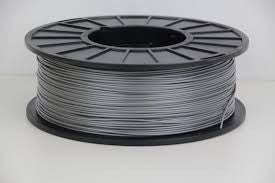 Silver  ABS 3D Printer Filament 1.75mm 1kg