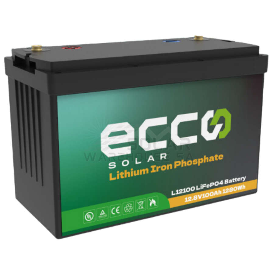 12.8v 100ah 1.28Kwh Ecco Lithium Battery