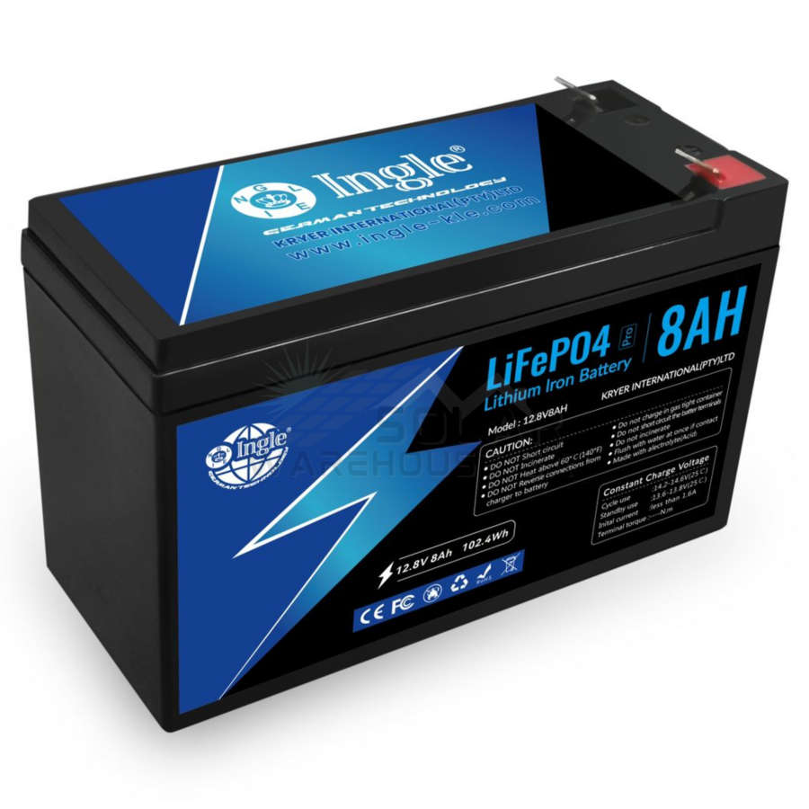12.8v 8ah Ingle Lithium Battery
