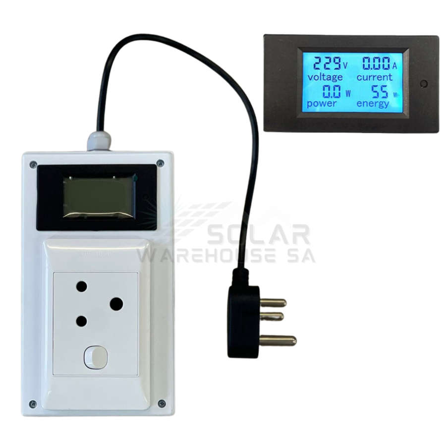 20A AC Digital Power Watt Meter Box