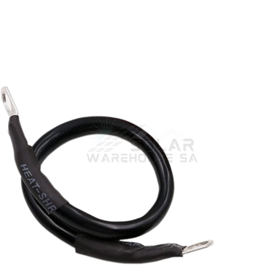 25mm DC Copper Cable for Inverter/Battery Connections with Lugs - Copper