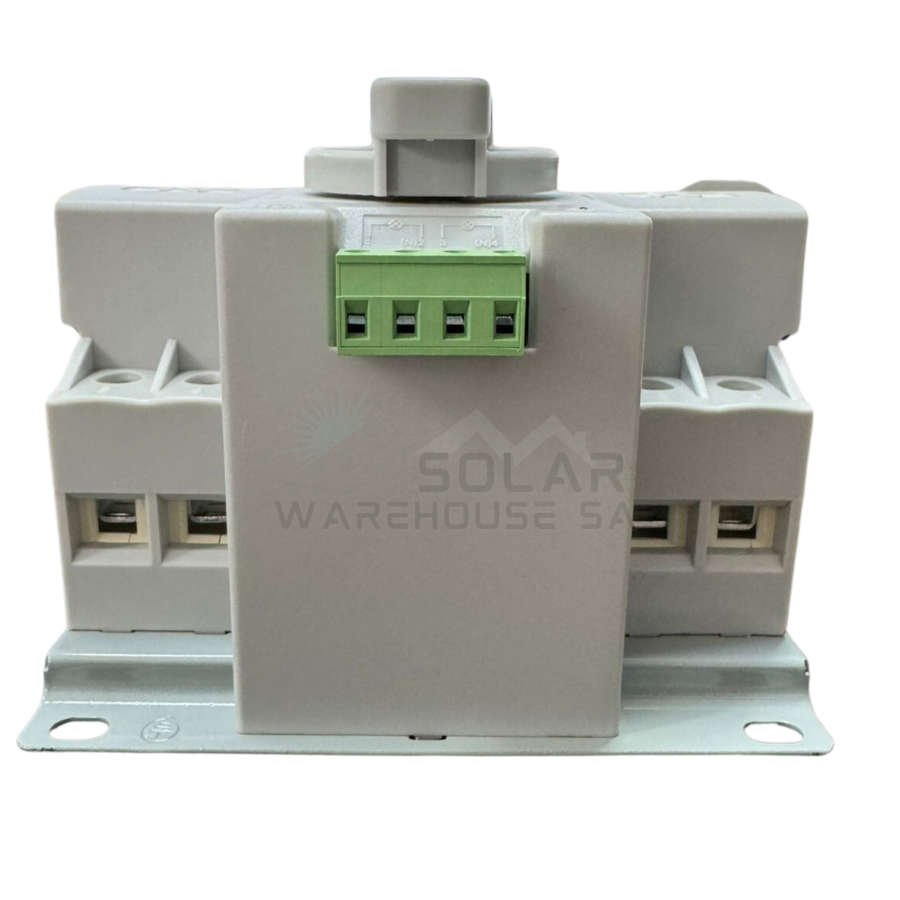 Automatic & Manual Changeover Switch 2-Pole 63A PV-ZQ1M-63