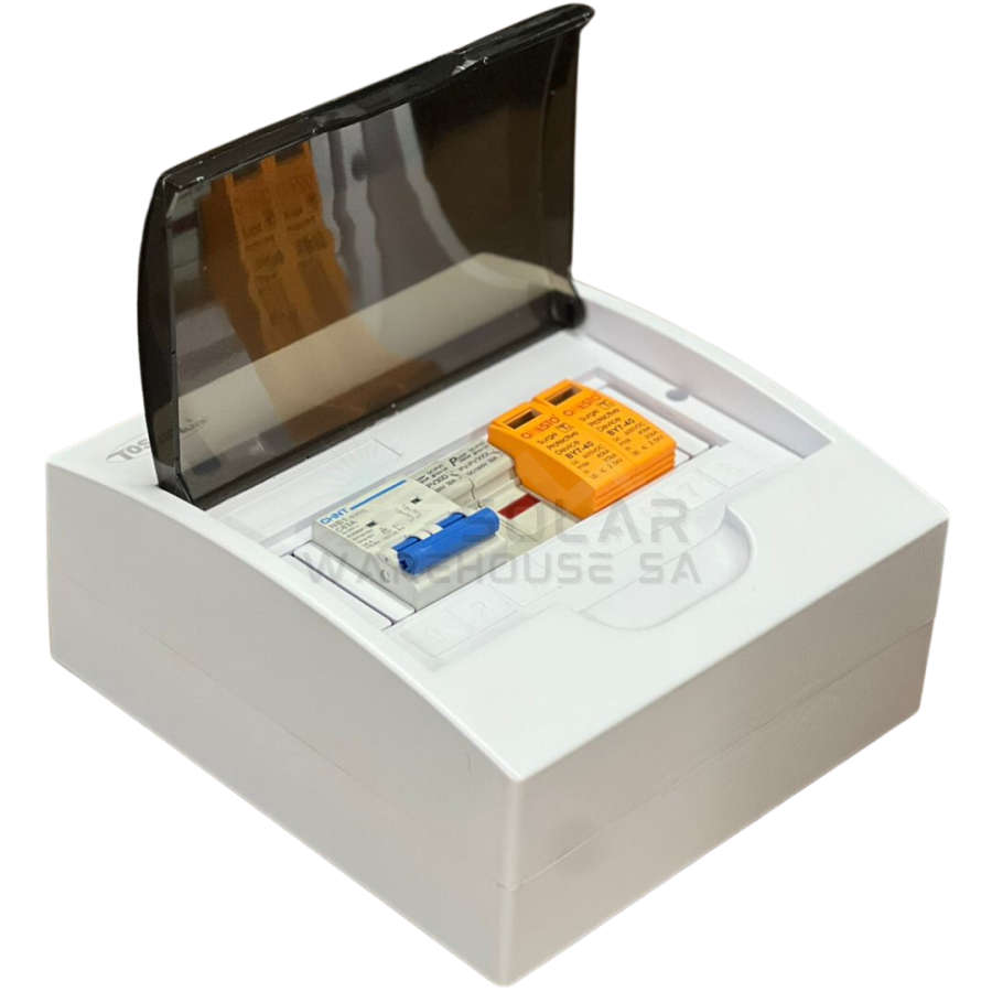 DC PV Populated Distribution Board Box