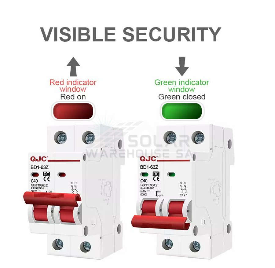 Fivestar DC 63A Circuit breaker 2P