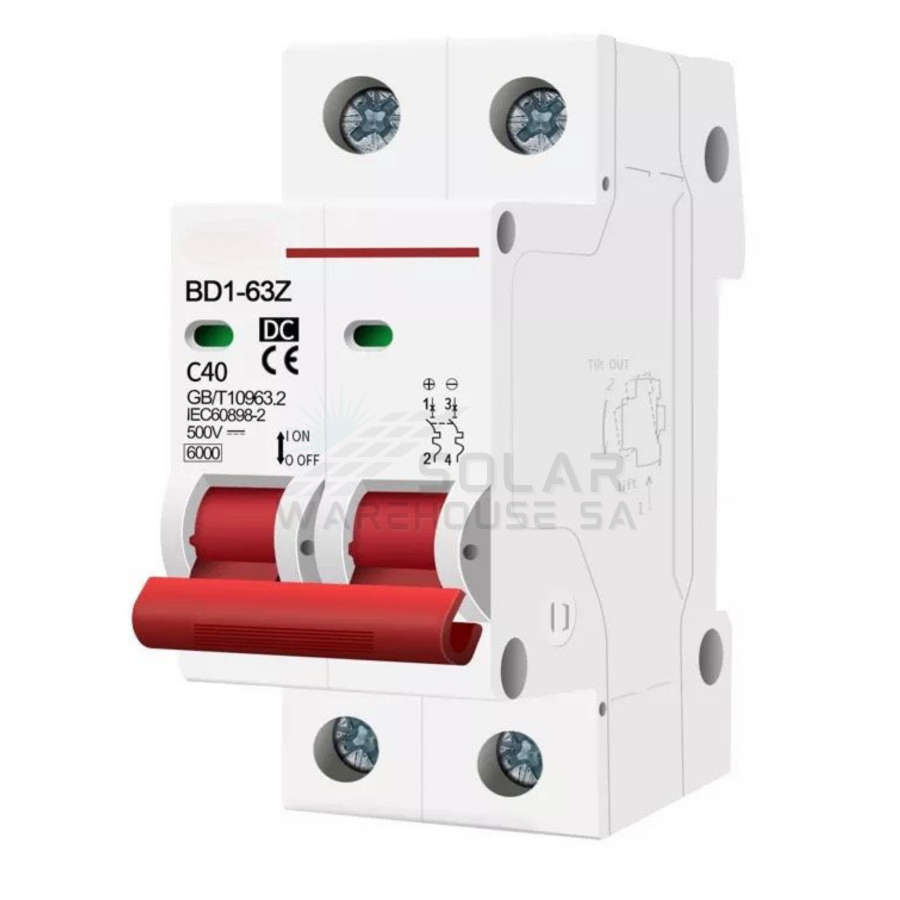 Fivestar DC 63A Circuit breaker 2P