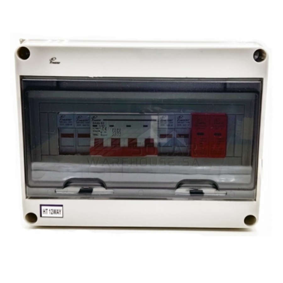 Fivestar DC PV Populated Distribution Board Box Solar Combiner Box 2 In 1 Out